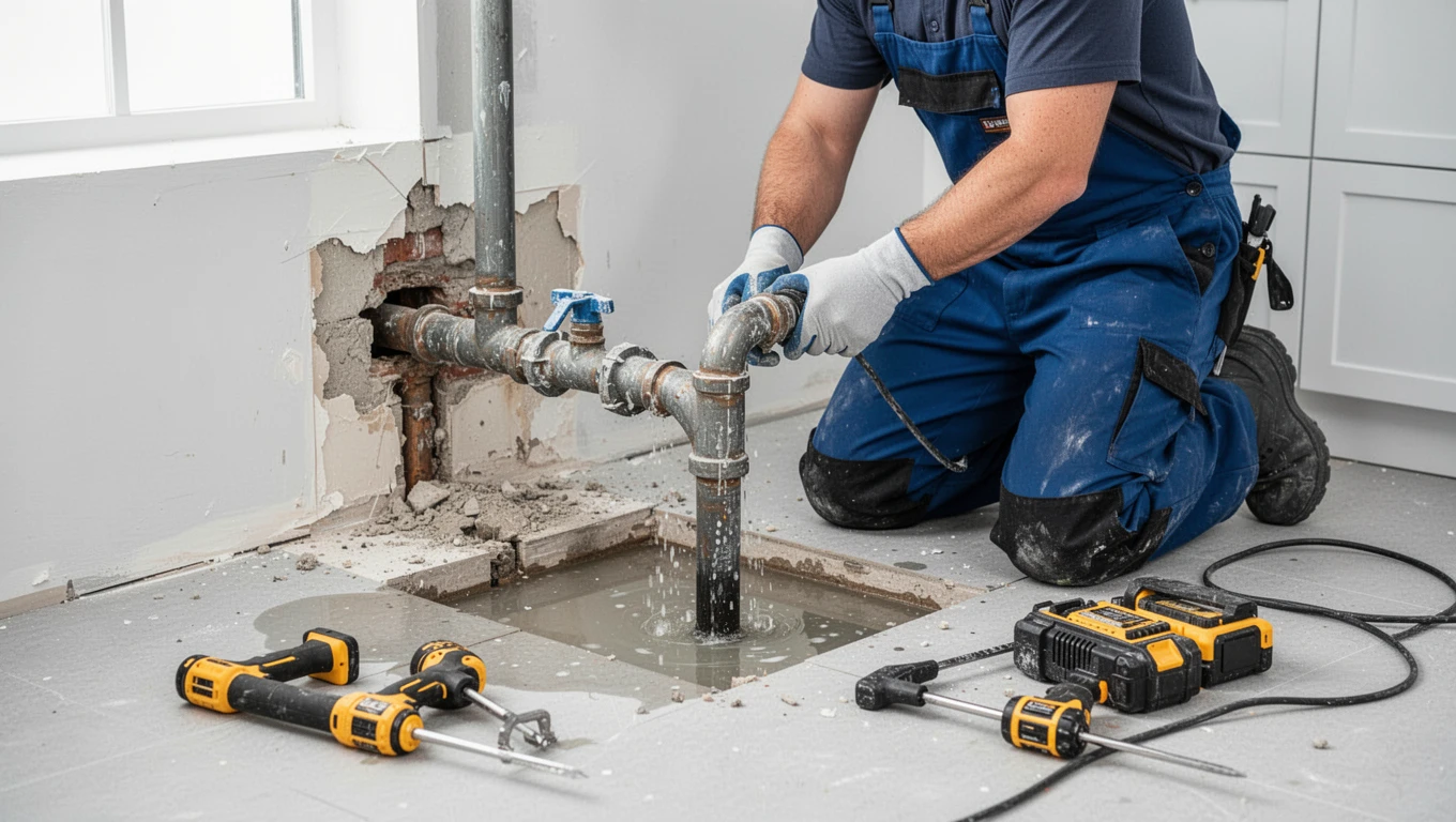 Burst Pipe Cleanup