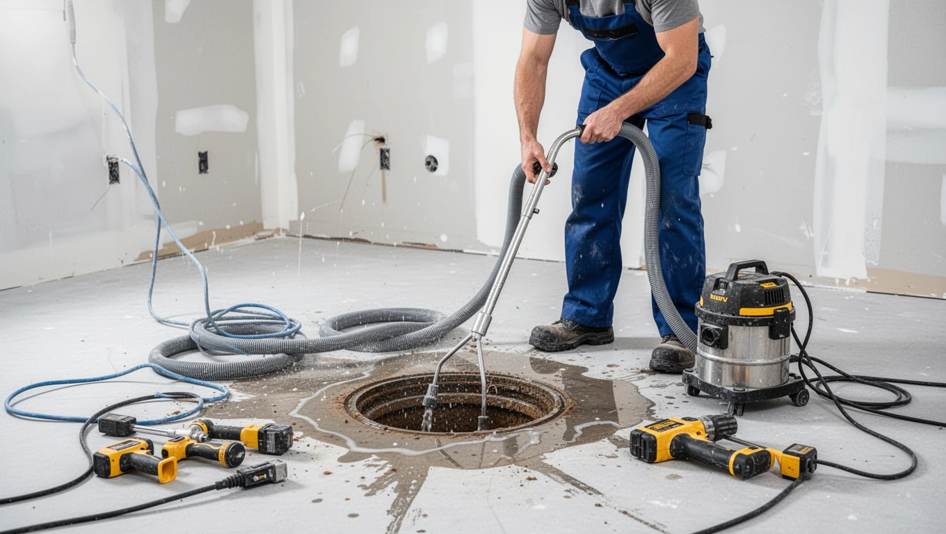 Sewage Backup Cleanup